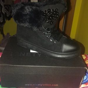 Ninety Union booties.